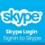 Logo del Progetto di ﻿Skype Login